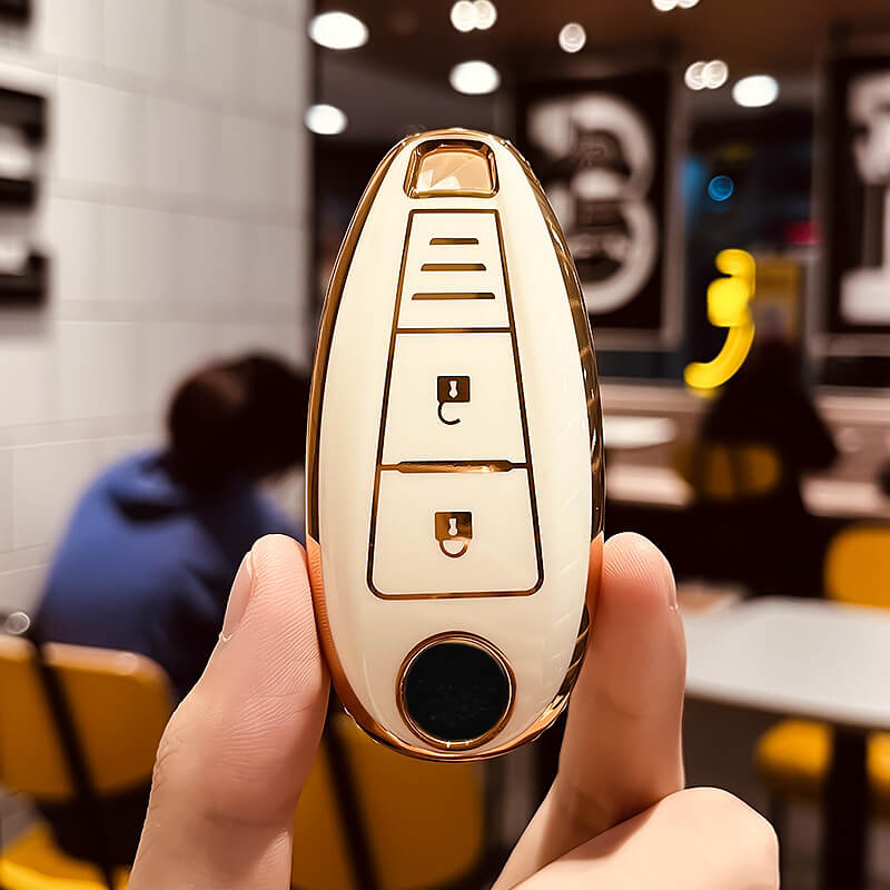 NEW【スズキ】ナンバープレート付きリボンストラップキーケース 〔Cタイプ〕